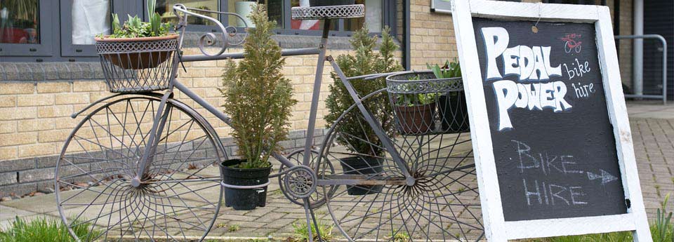 pedal Pedal Power bike hire, Cardiff